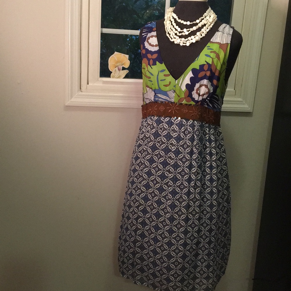 Boston Proper Gorgeous Sleeveless Dress SZ M